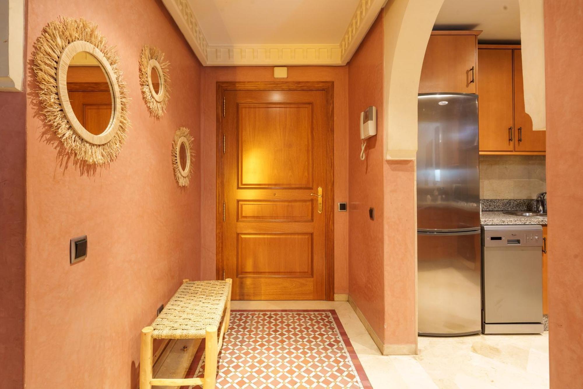 Appartement Chic Gueliz Plaza Avec Vue Marrakesh Eksteriør bilde