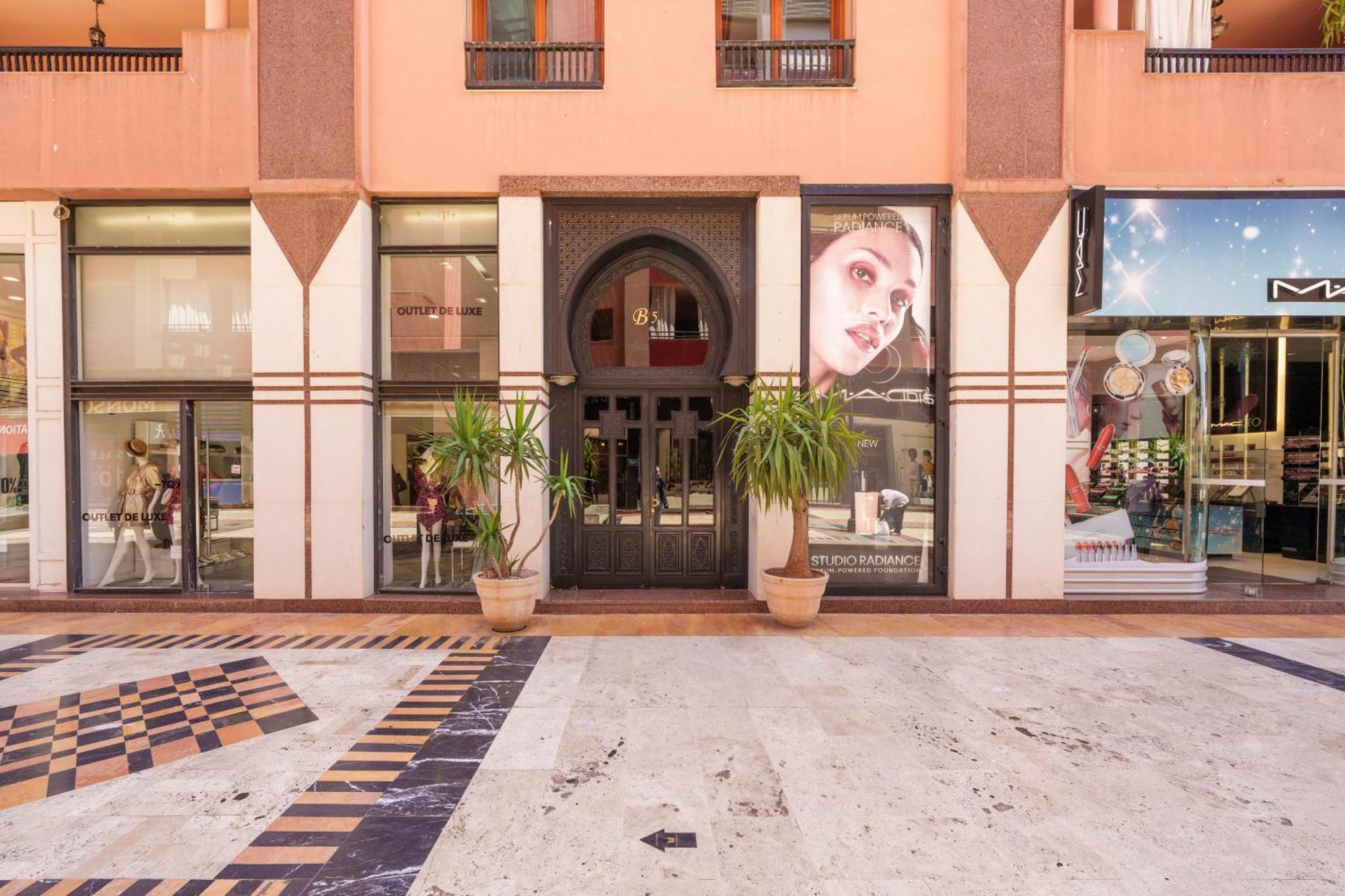 Appartement Chic Gueliz Plaza Avec Vue Marrakesh Eksteriør bilde