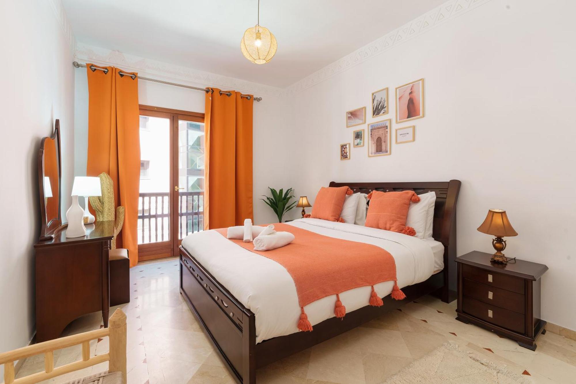 Appartement Chic Gueliz Plaza Avec Vue Marrakesh Eksteriør bilde