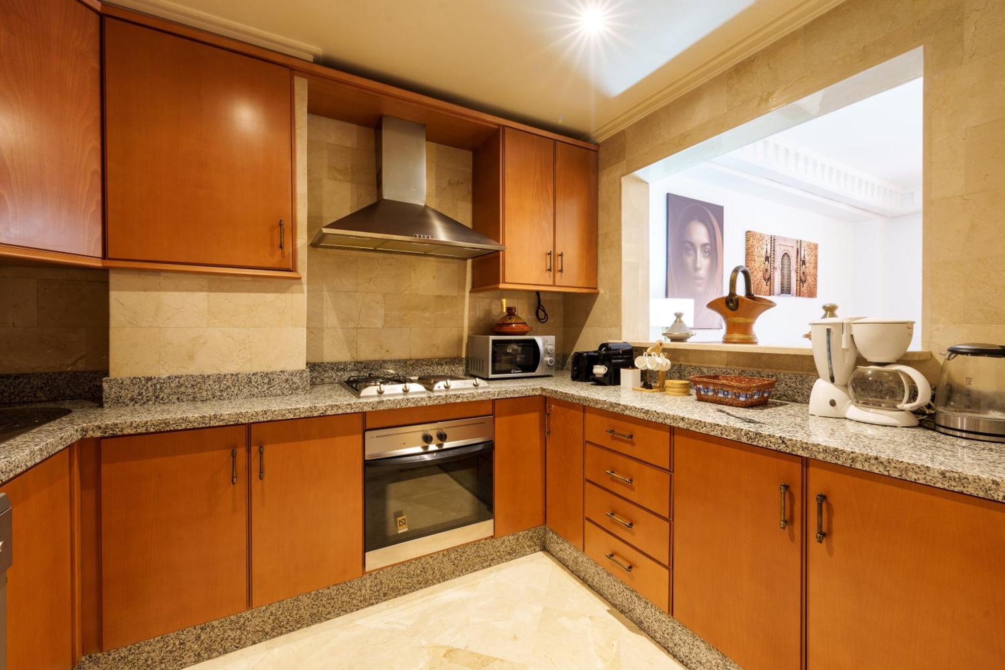 Appartement Chic Gueliz Plaza Avec Vue Marrakesh Eksteriør bilde